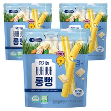 BEBECOOK 寶膳 孩童初食綿綿貝貝棒, 55g, 3個