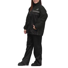 Moto cap 鈦鴻 運動風雨衣 勁裝版 M203, 黑色