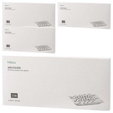 FaSoLa 食品用抽取式鋁箔紙 25抽, 300 x 273mm, 30cm, 4盒