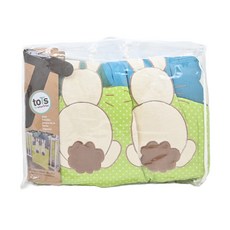 smarTrike 史崔克 英國兔立體刺繡雙面被, 花朵綠