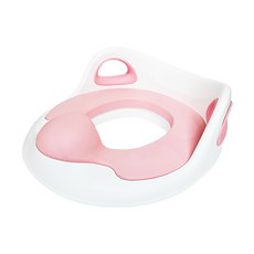 PUKU 藍色企鵝 幼兒PU軟墊舒適便座, 白色, 1個