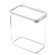 多功能懸掛式收納密封罐 大號 20cmX17.5cmX10.5cm PET+TRP材質, 2.4L, 1個