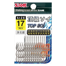 SAME 莎美 魚皮子線銀鉤 MARUSEIGO with carbon line, 36支, 1包