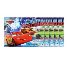 Cars 汽車總動員素描本 隨機出貨 5入, 345*250mm, 18張