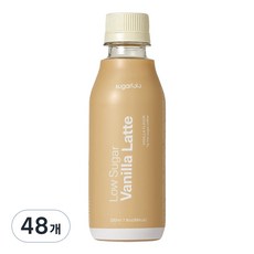 슈가로로 저당 바닐라라떼, 230ml, 48개