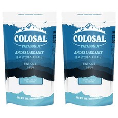 COLOSAL 安第斯湖鹽細顆粒, 2個, 500g