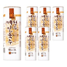 청수식품 메밀국수, 1kg, 6개