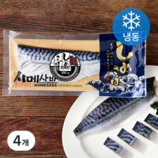 고래미 시메사바 (냉동), 4개, 100g