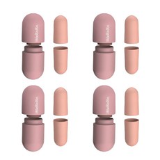 iMeBoBo Fill It 膠囊型隔音耳塞 粉紅色, 4個, 2入