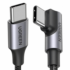 UGREEN 綠聯 100W 5A快充電線/傳輸線 Type-C對Type-C, 2m, 黑色, 1個