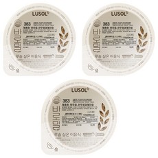 루솔 실온 이유식 바로밀, 혼합맛(한우/청경채), 120g, 3개