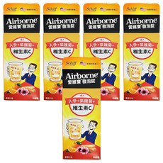 Schiff AIRBORNE 愛維寶 發泡錠, 富含10種維生素C, 10錠, 5盒