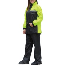 Moto cap 鈦鴻 M203 勁裝版 運動風雨衣, 黃色