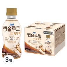 앱솔루트 액상명작 분유 0~12개월 200ml x 6p + 니플 세트, 3개