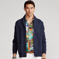 RALPH LAUREN 拉夫勞倫 POLO 男士長袖披肩開衫