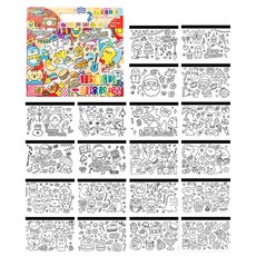 愛北鼻 300公分長塗鴉畫卷, 1入