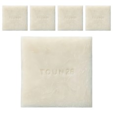 TOUN28 弱酸性保濕洗面皂 S11神經醯胺與角鯊烷 臉部清潔, 100g, 5個
