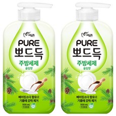 PURE 純 潔淨廚房洗碗精 松葉香, 500ml, 2個