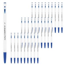 munhwA Campus101 原子筆 0.7mm, 36個, 藍色