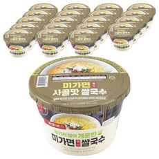 미가면 웰빙 사골맛 쌀국수, 20개, 93g