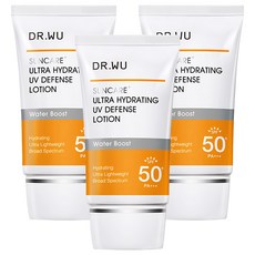 DR.WU 達爾膚 全能保濕清爽防曬乳, 35ml, 3入