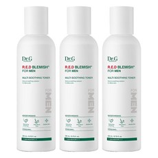 Dr.G Red Blemish For Man多效舒緩化妝水, 200ml, 3個