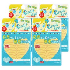 台灣 COSMOS 愛心 美眼貼 L 30枚入, 膚色, 4包