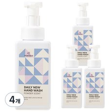 VITAHALO Daily清潔泡沫洗手液 嬰兒爽身粉香, 490ml, 4個