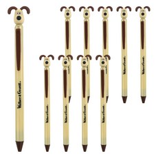 핑크풋 W 앤 G 피규어 중성펜 0.5mm, 혼합색상, 10개