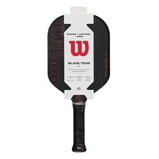 Wilson BLAZE TOUR 16MM PICKLEBALL PADDLE 2, WR157711U2, 1個, 黑色 + 紅色