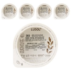 루솔 실온 이유식 바로밀, 혼합맛(한우/청경채), 120g, 5개