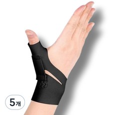 Shopping153 拇指手腕護具 04 黑色 右手, 5個