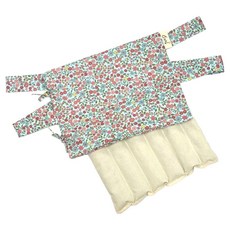 Sumiin 紅豆沙包+小袋套裝中號藍花, 1套