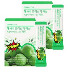 푸드올로지 초모 애사비 크리스피 매실맛, 20포, 2개