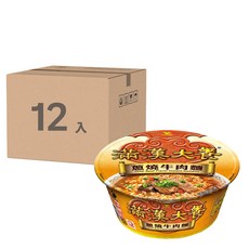 統一 滿漢大餐 蔥燒牛肉麵 192g, 12入