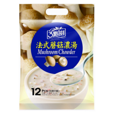 3點1刻 法式蘑菇濃湯 12包入, 216g, 1袋