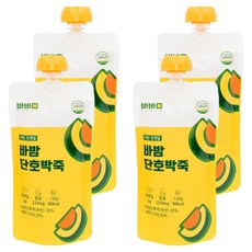 BABAM 甜南瓜粥, 130g, 4個