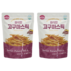 eatus 乾燥地瓜條, 2個, 300g