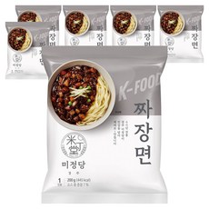 미정당 짜장면 200g, 6개