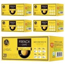 FRENCH CAFE 三合一即溶咖啡, 11.1g, 20條, 5盒