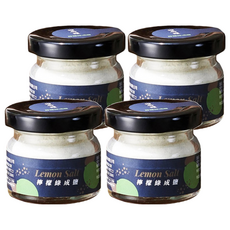 日舒醒 檸檬綠成鹽，無色素 無防腐劑 無人工添加，純素, 40g, 4罐