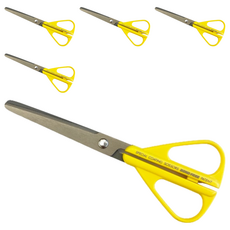 CANARY 長谷川刃物 剪刀 GBS-601, 符合人體工學設計 舒適 日本進口, 5支