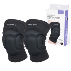 아이워너 멀티 다용도 쿠션 무릎 보호대 2p, 1개, 블랙