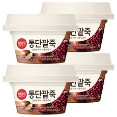 CJ Hetbahn 全紅豆粥, 267g, 4個