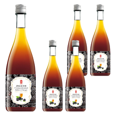 e.Ben 一本 濃縮桑椹醋 玻璃瓶精裝盒 500ml, 5瓶