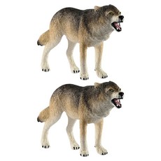 schleich 史萊奇 狼公仔 SL14821, 2個