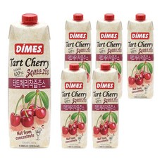 Dimes 地美 櫻桃汁 瓶裝, 1L, 6瓶