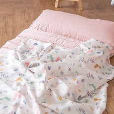 juho DECO 韓國兒童純棉睡袋 - 松鼠森林 (附收納袋)