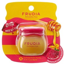 FRUDIA 確認過嘴唇 豐澤潤唇膏 蜂蜜石榴, 強化唇肌彈力與保濕, 10ml, 1個