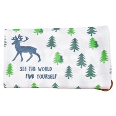 搬家袋森林款 覆膜無紡布 淨重450g, 特大號, 2個, 1組